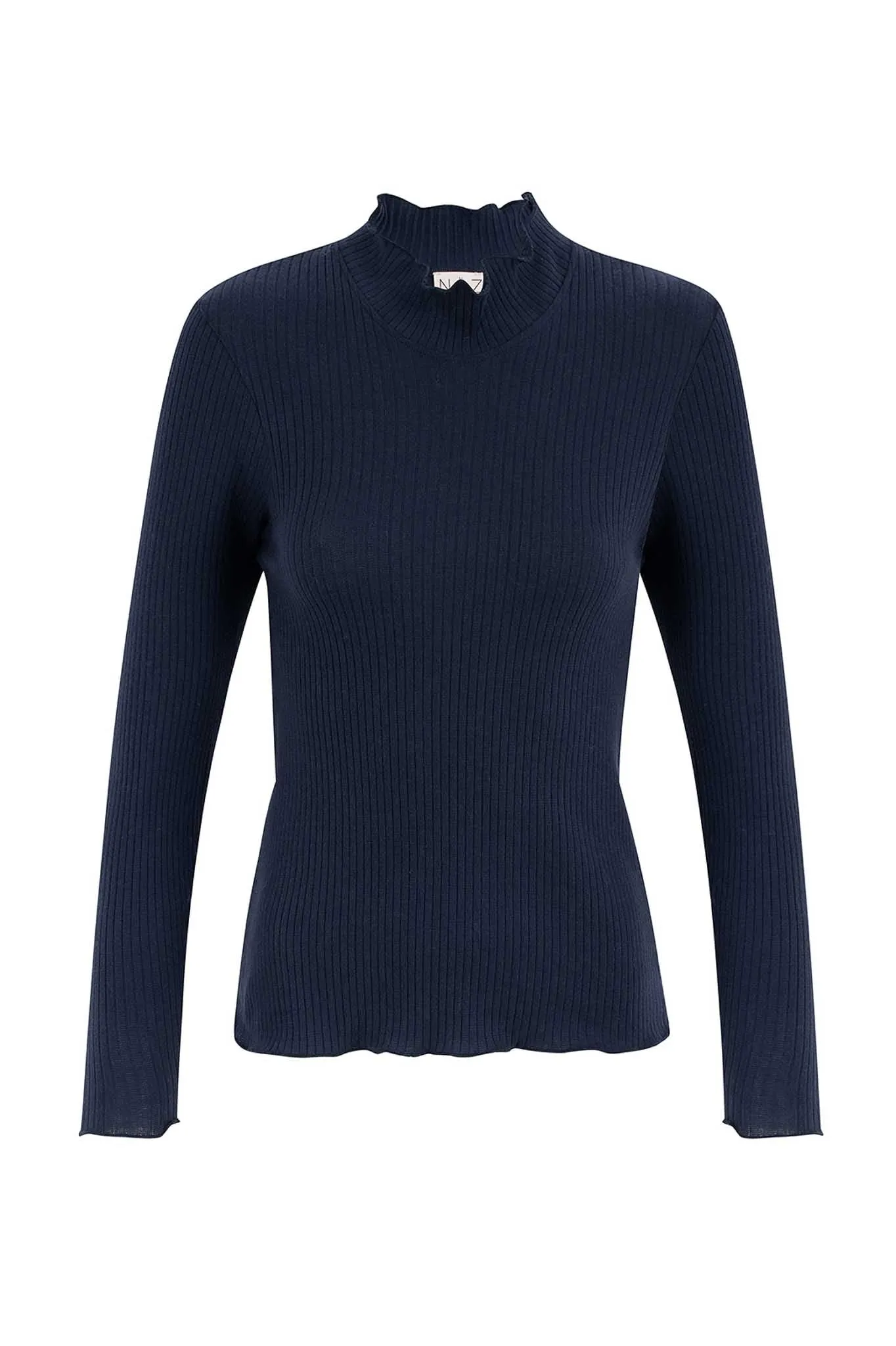 Ava Navy Turtleneck