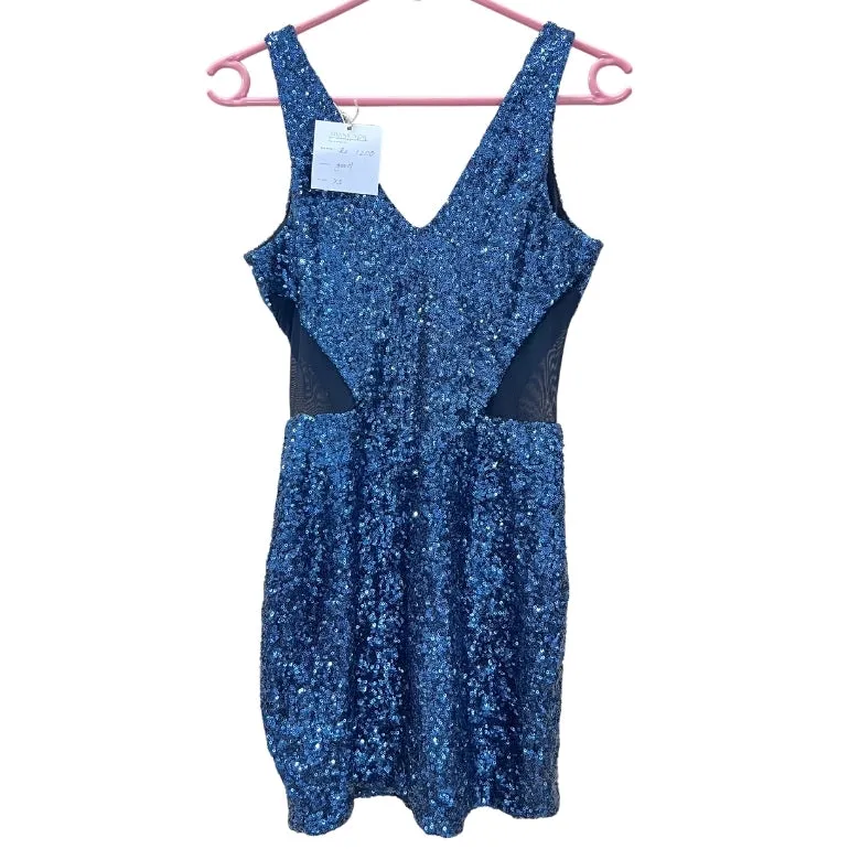 Bebe Sequins Bodycon Dress