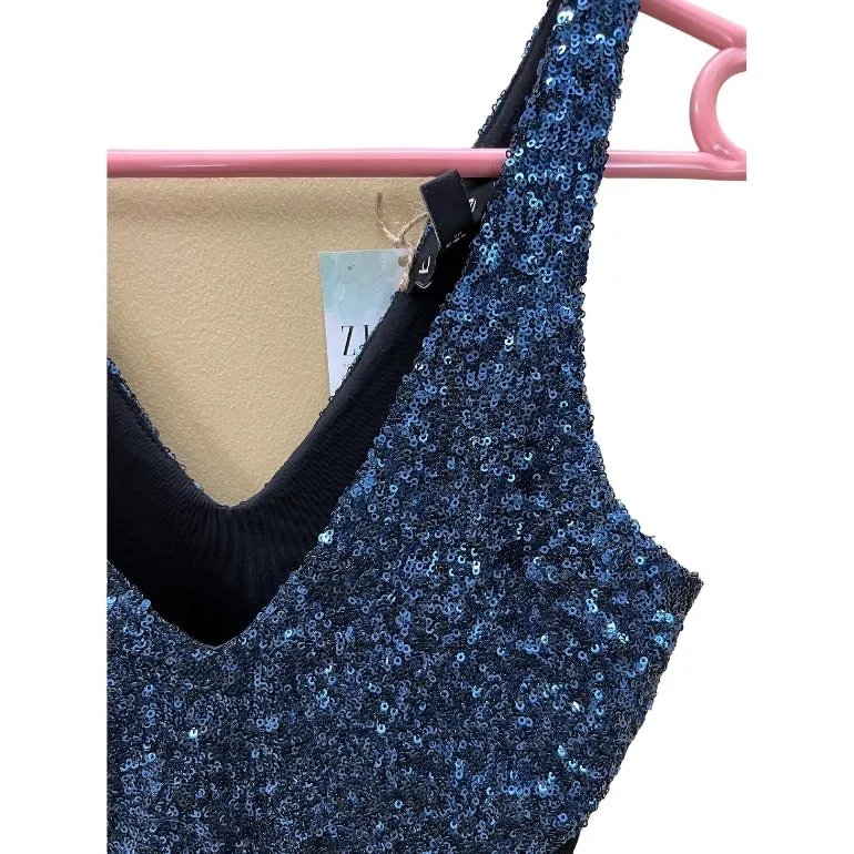 Bebe Sequins Bodycon Dress