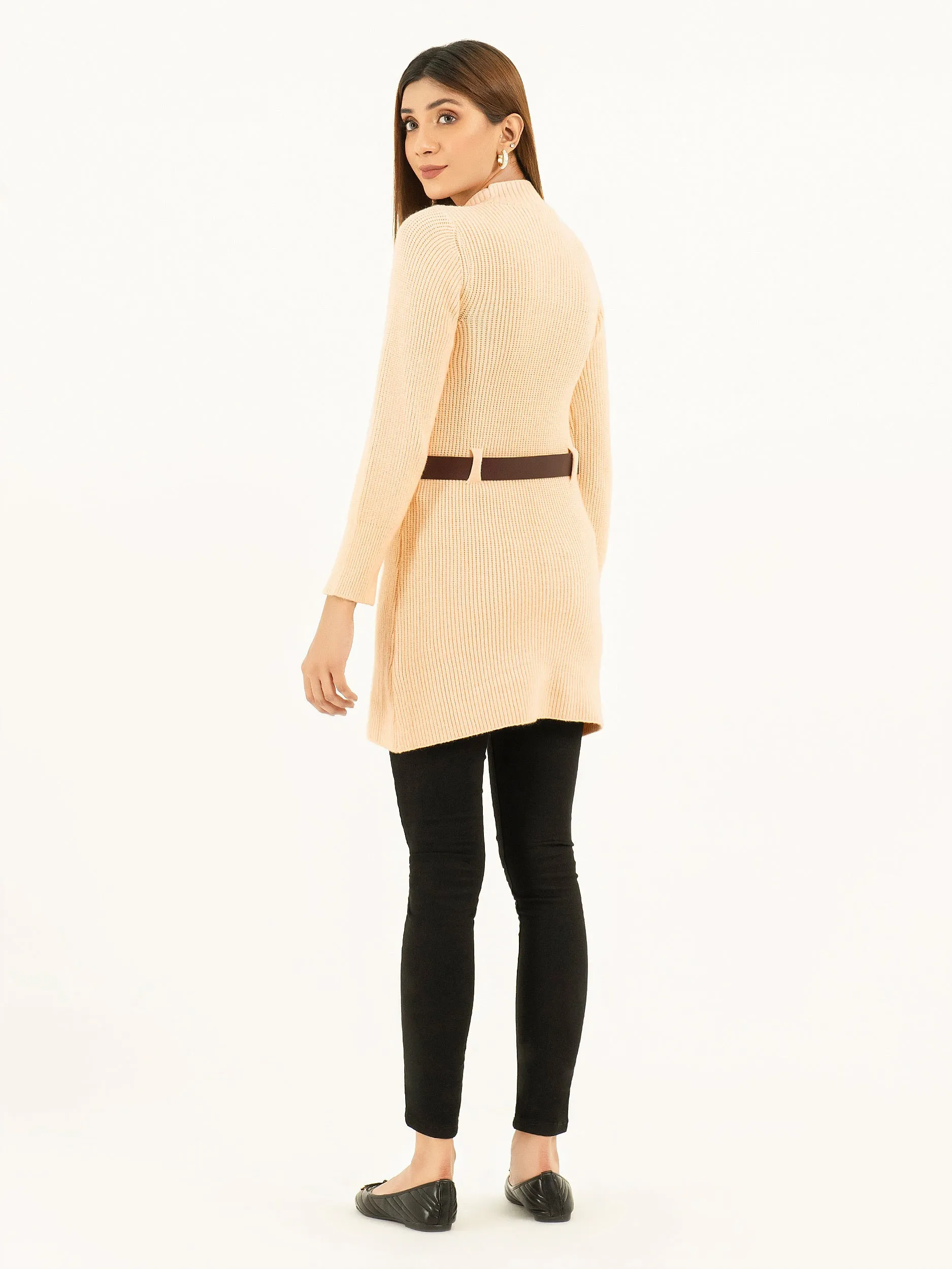 Belted Bodycon Dress
