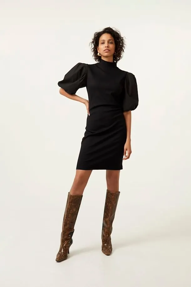 BimaGZ Turtleneck Dress - Black