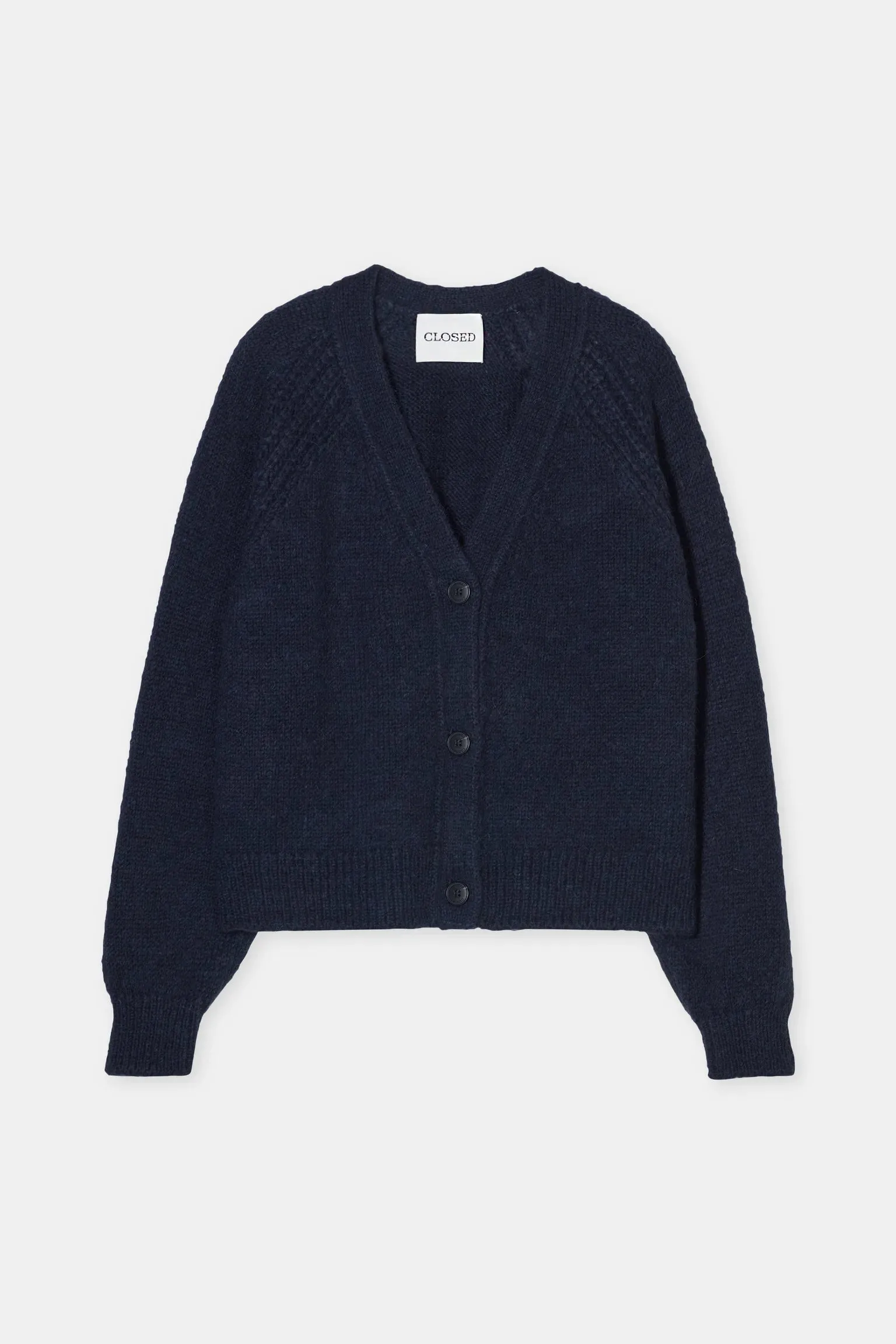 Closed V Cardigan - Dark Blue