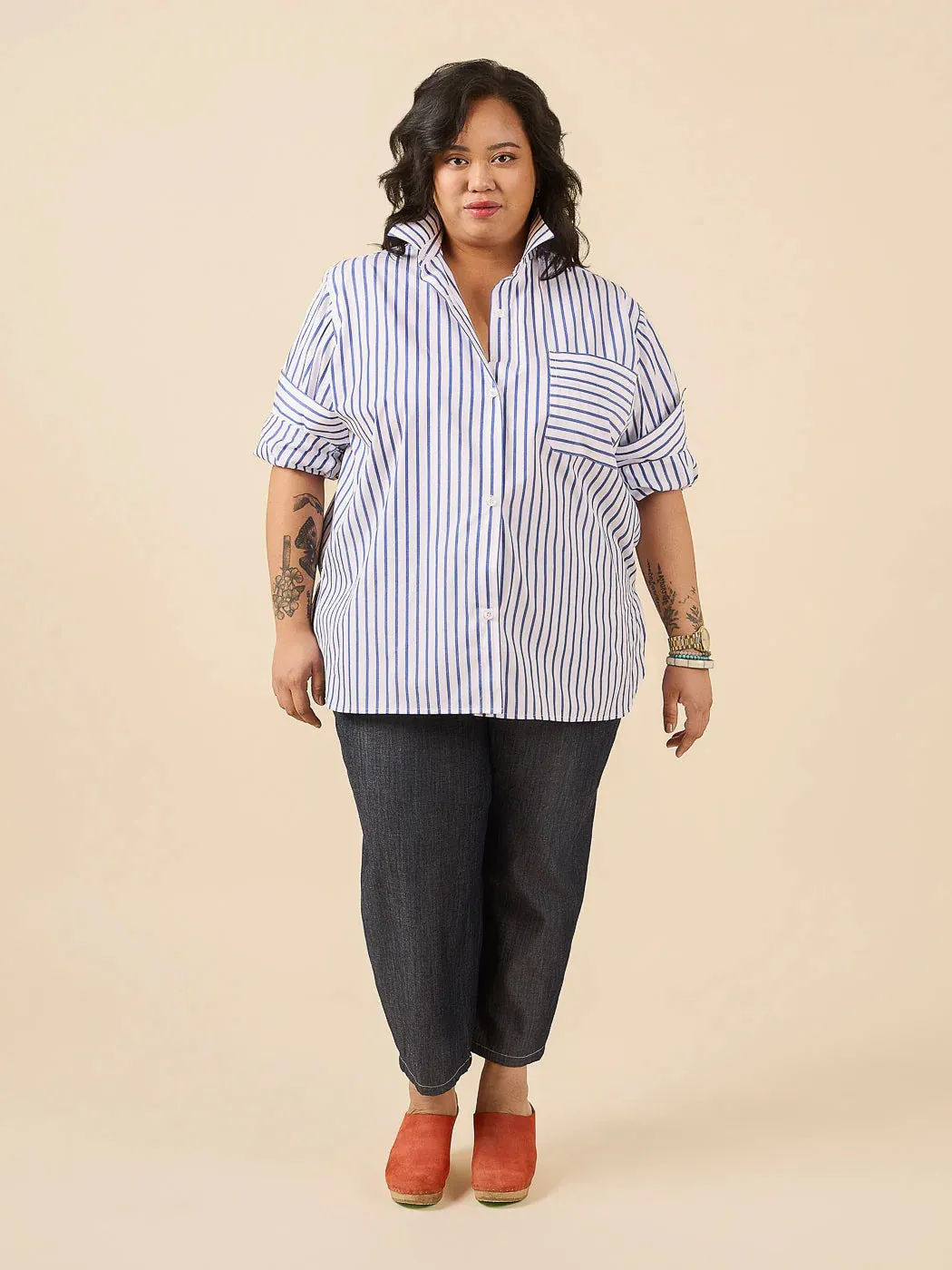 Closet Core Patterns, Jenna Shirt   Shirtdress Pattern