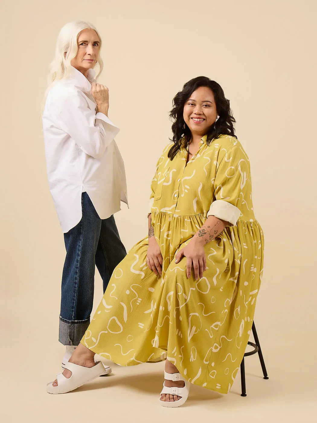 Closet Core Patterns, Jenna Shirt   Shirtdress Pattern