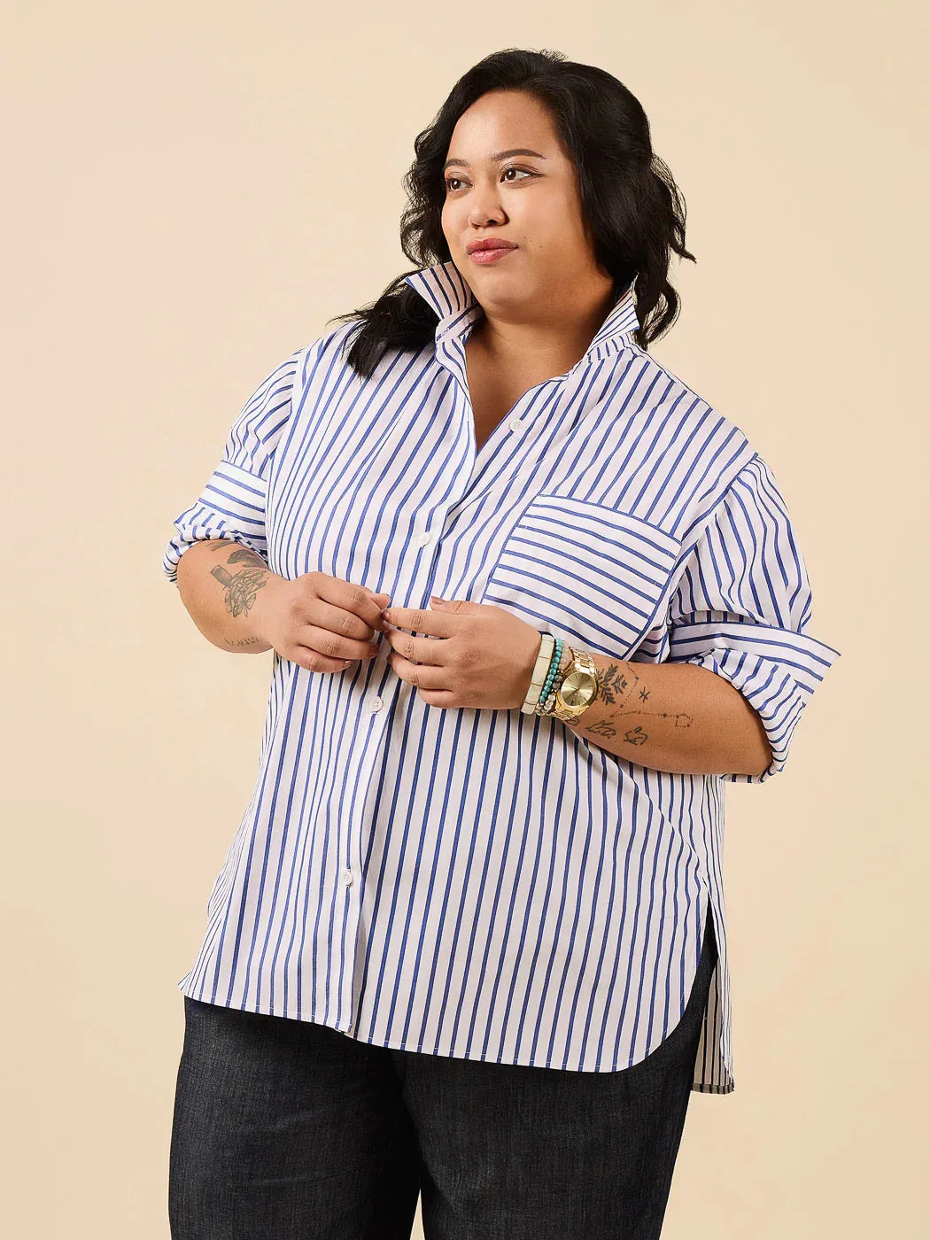 Closet Core Patterns, Jenna Shirt   Shirtdress Pattern