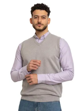 Cloud V-neck Knit Vest