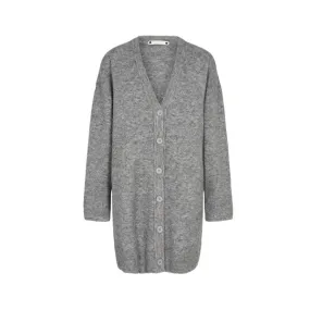 Co'couture Chill Knit Cardigan Grey Melange 22632057