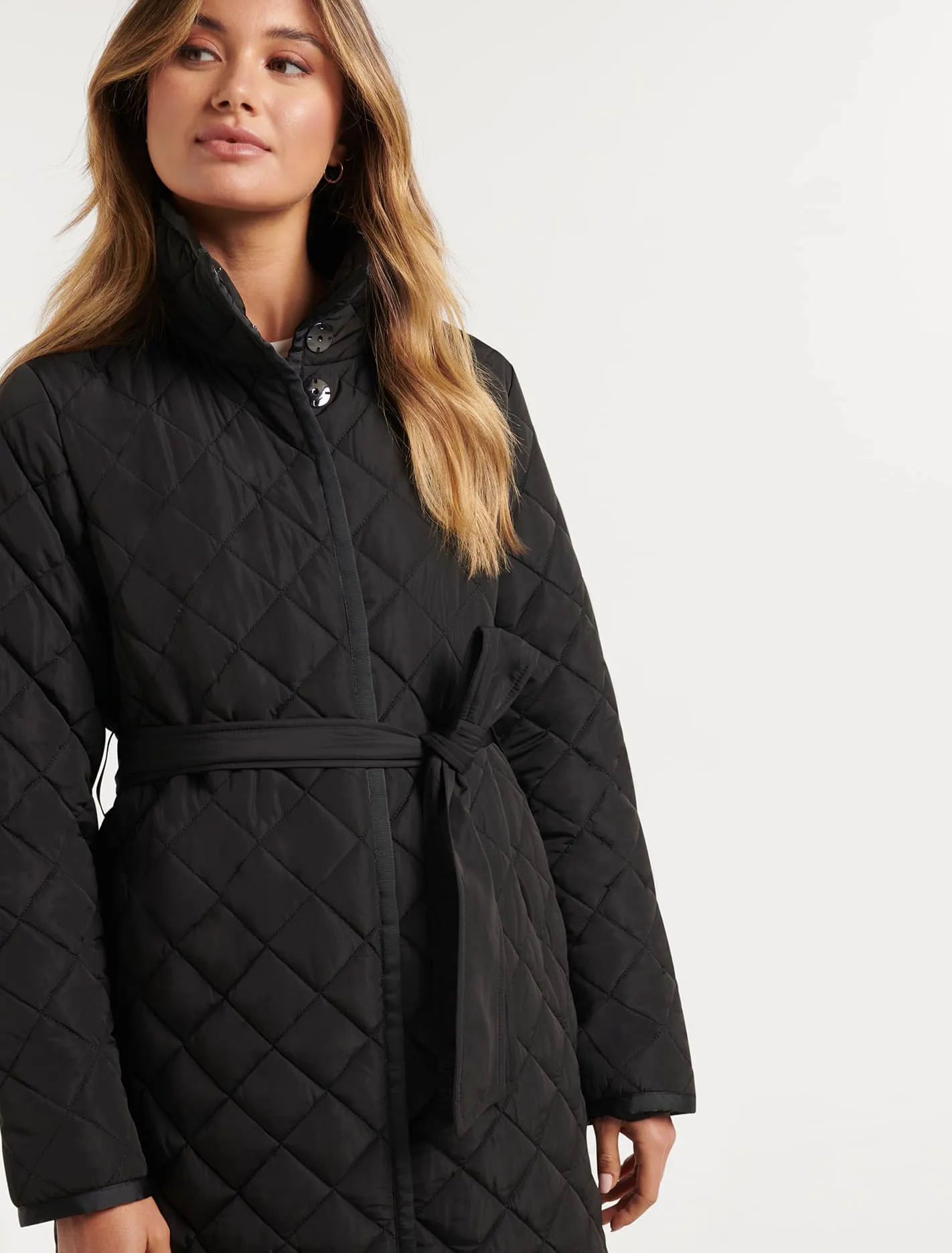 Daniella Long Quilted Puffa Jacket