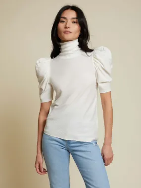 Dawn Turtleneck in Off White