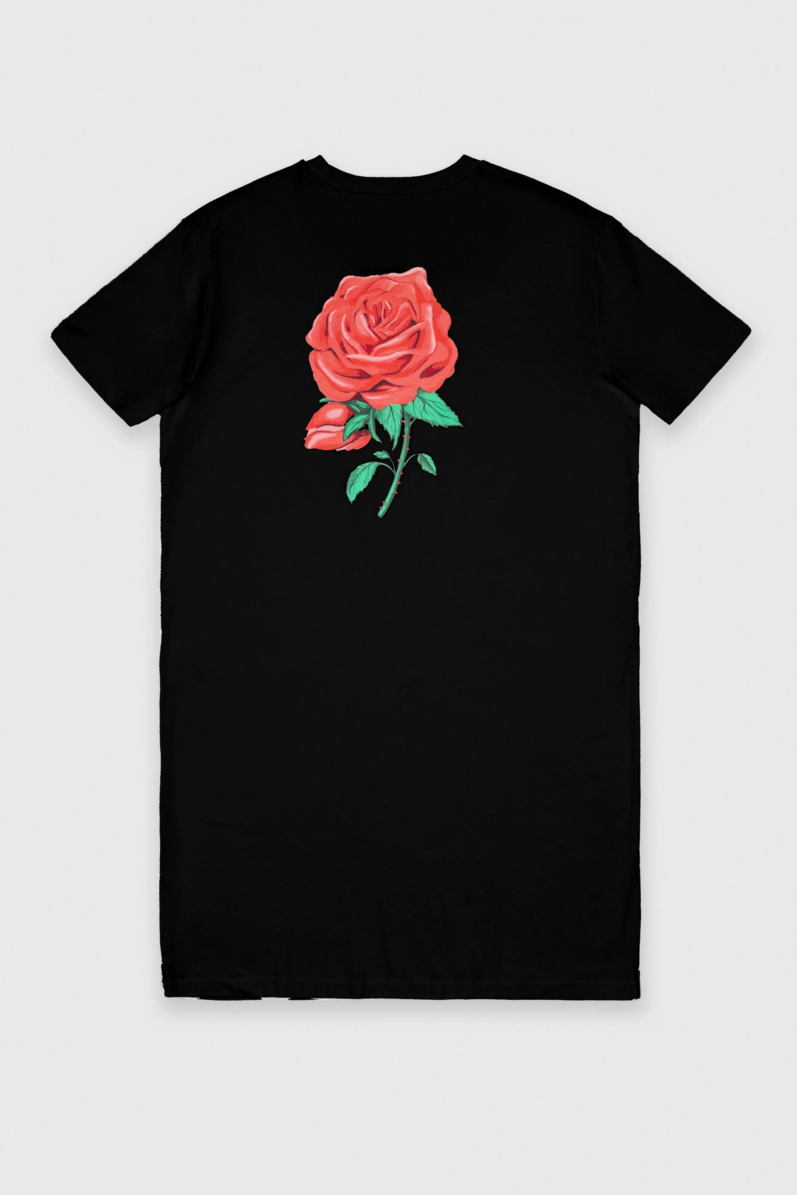 Flower T-Shirt Dress