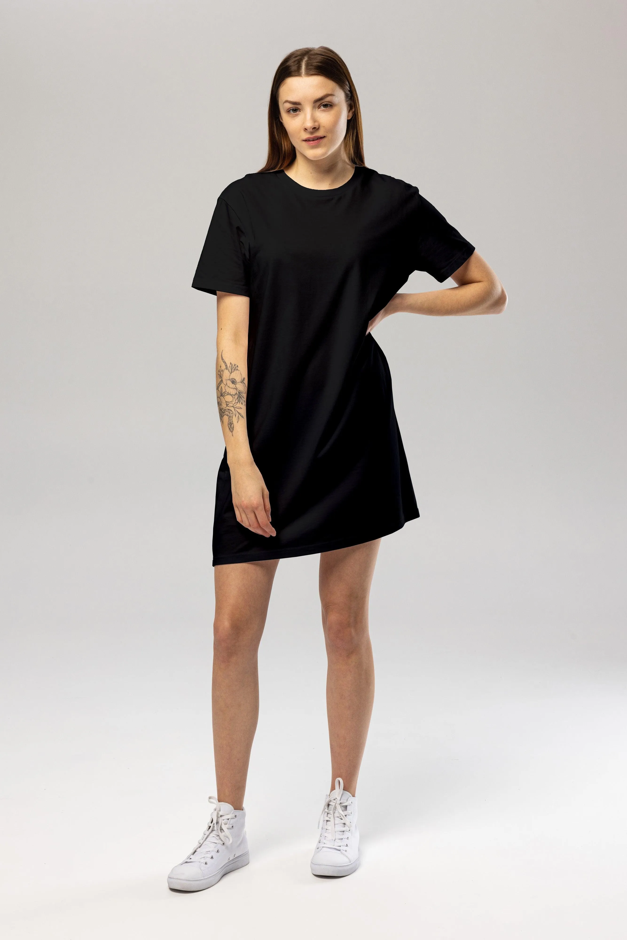Flower T-Shirt Dress