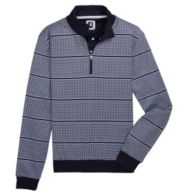 FootJoy Half Zip Houndstooth Print Midlayer Golf Pullover 2022 Women