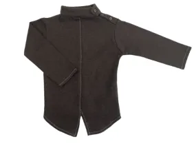 Gaya Lab Brown Elegance Turtleneck Neck Top