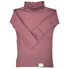 Grow With Me Turtleneck | Rose Brown