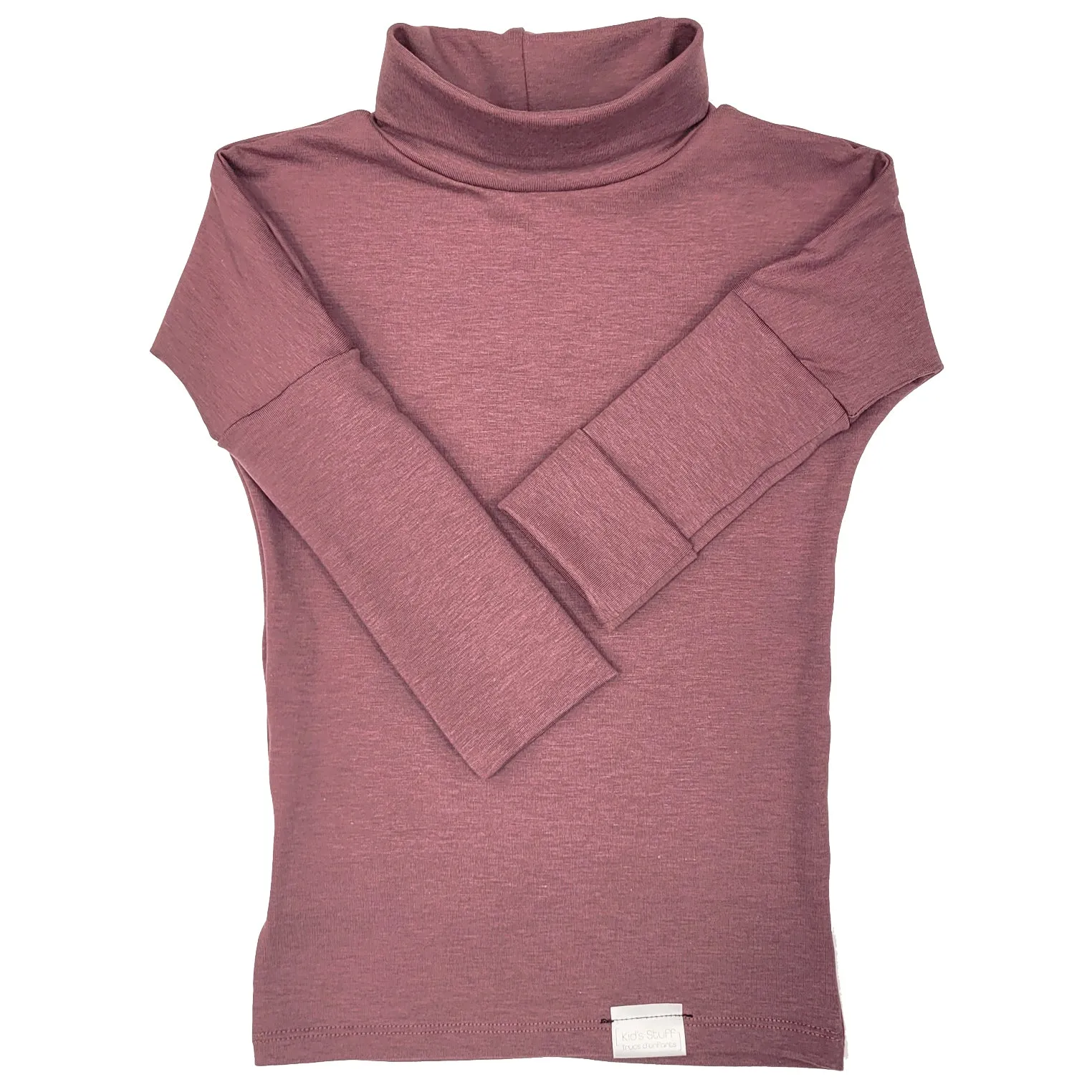 Grow With Me Turtleneck | Rose Brown