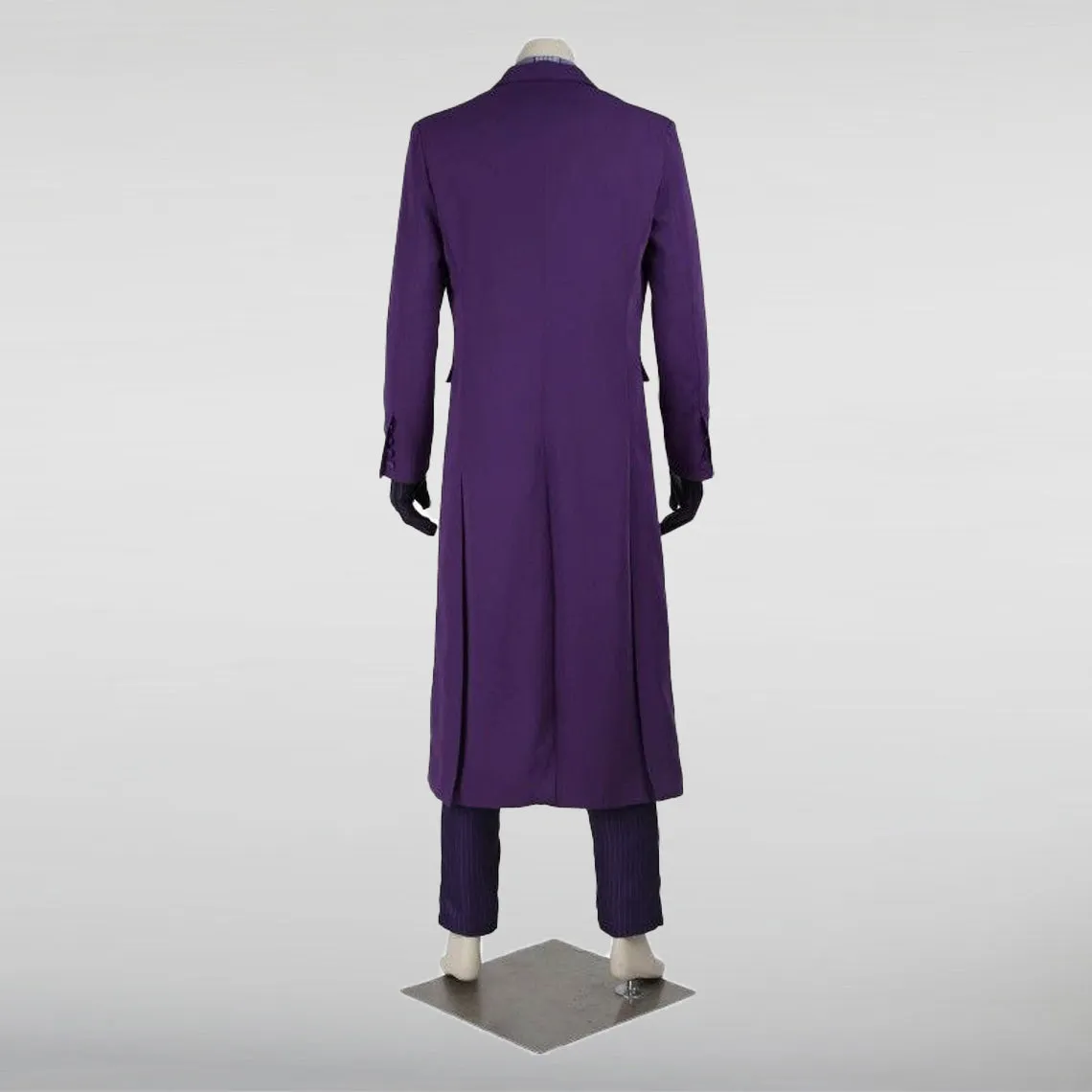 Heath Ledger The Dark Knight Joker Purple Long Coat