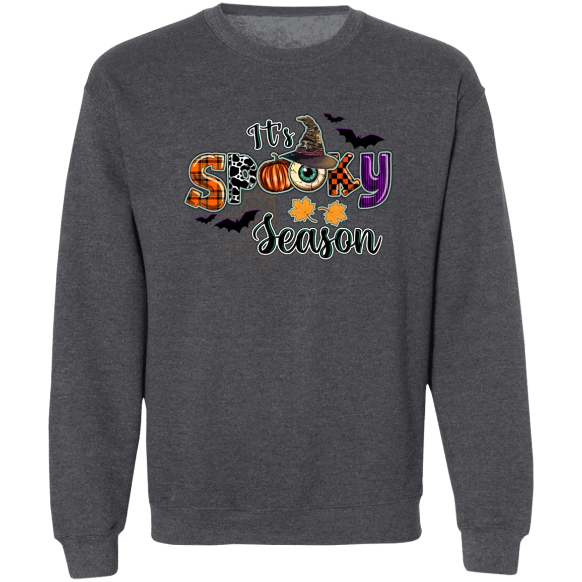 It;s Spooky Season Ladies Crewneck Pullover Sweatshirt