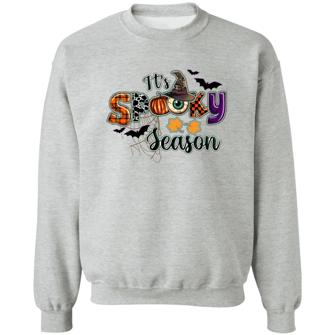 It;s Spooky Season Ladies Crewneck Pullover Sweatshirt