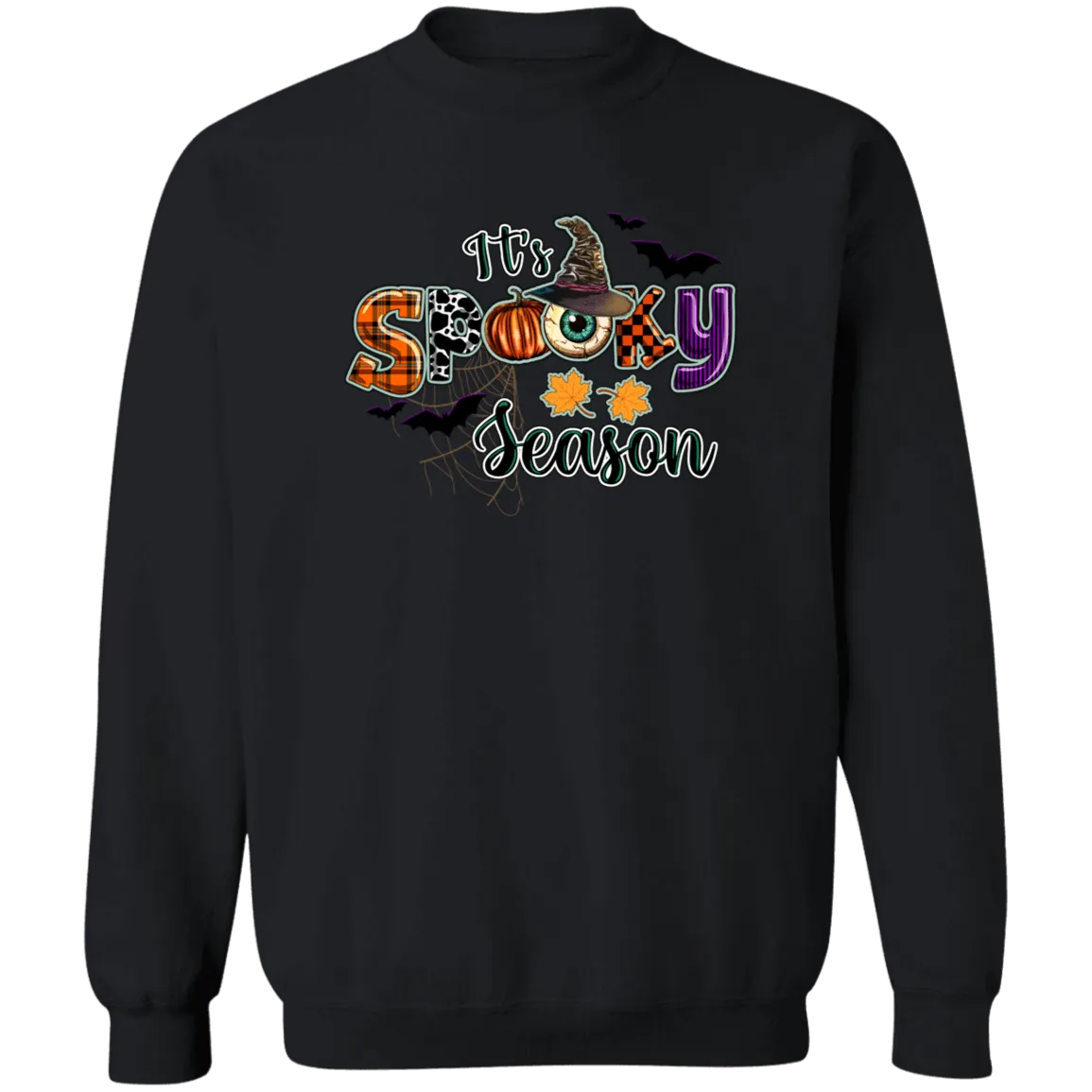 It;s Spooky Season Ladies Crewneck Pullover Sweatshirt