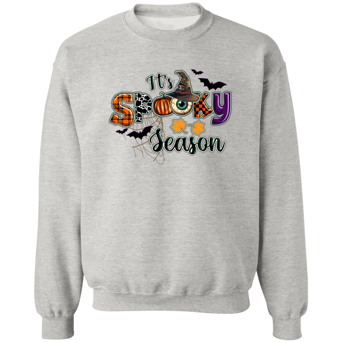 It;s Spooky Season Ladies Crewneck Pullover Sweatshirt