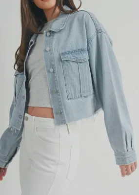 JBD Light Denim Cargo Jacket