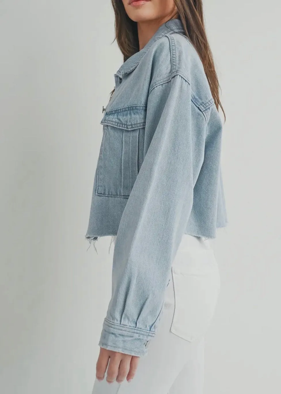 JBD Light Denim Cargo Jacket