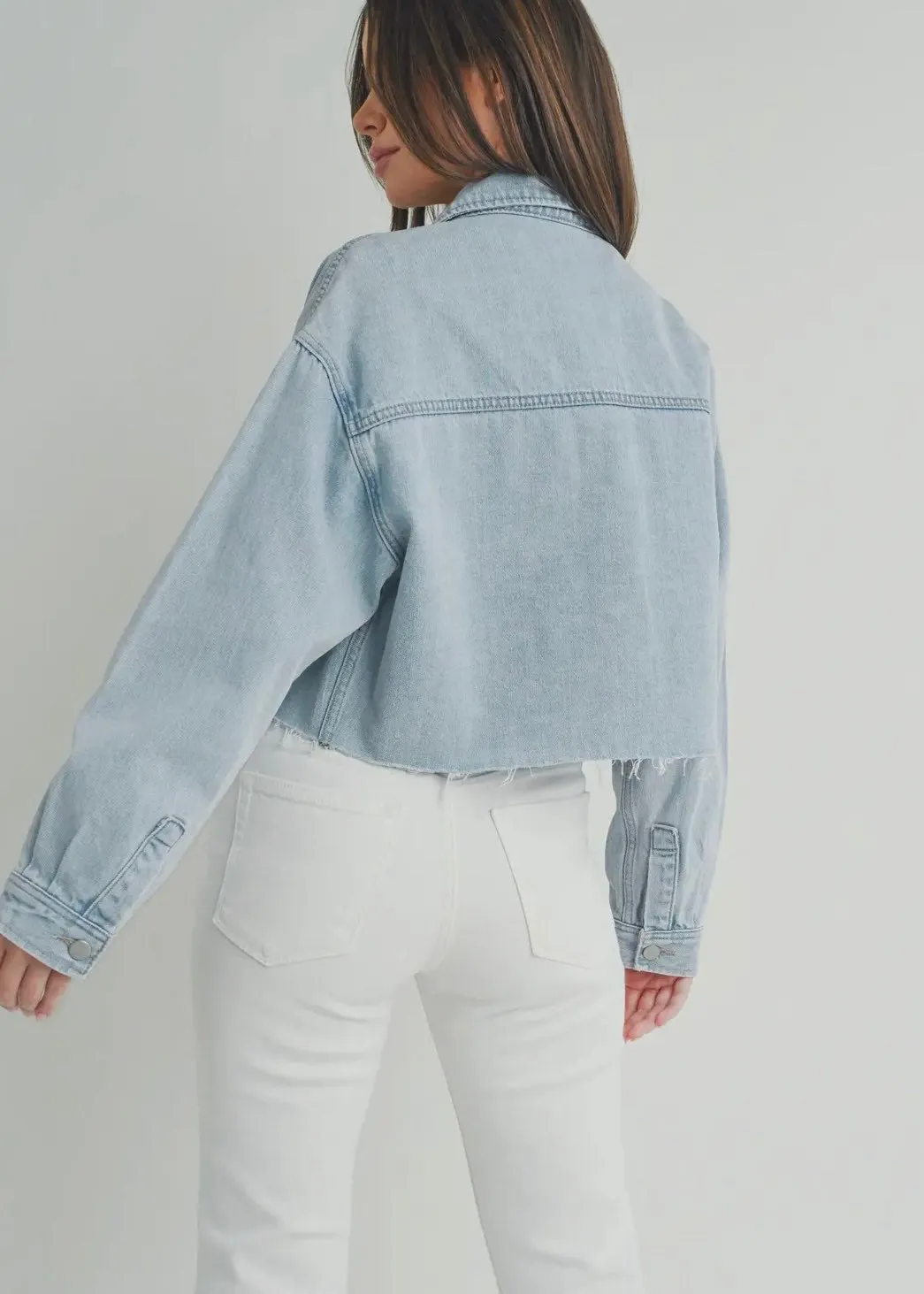 JBD Light Denim Cargo Jacket