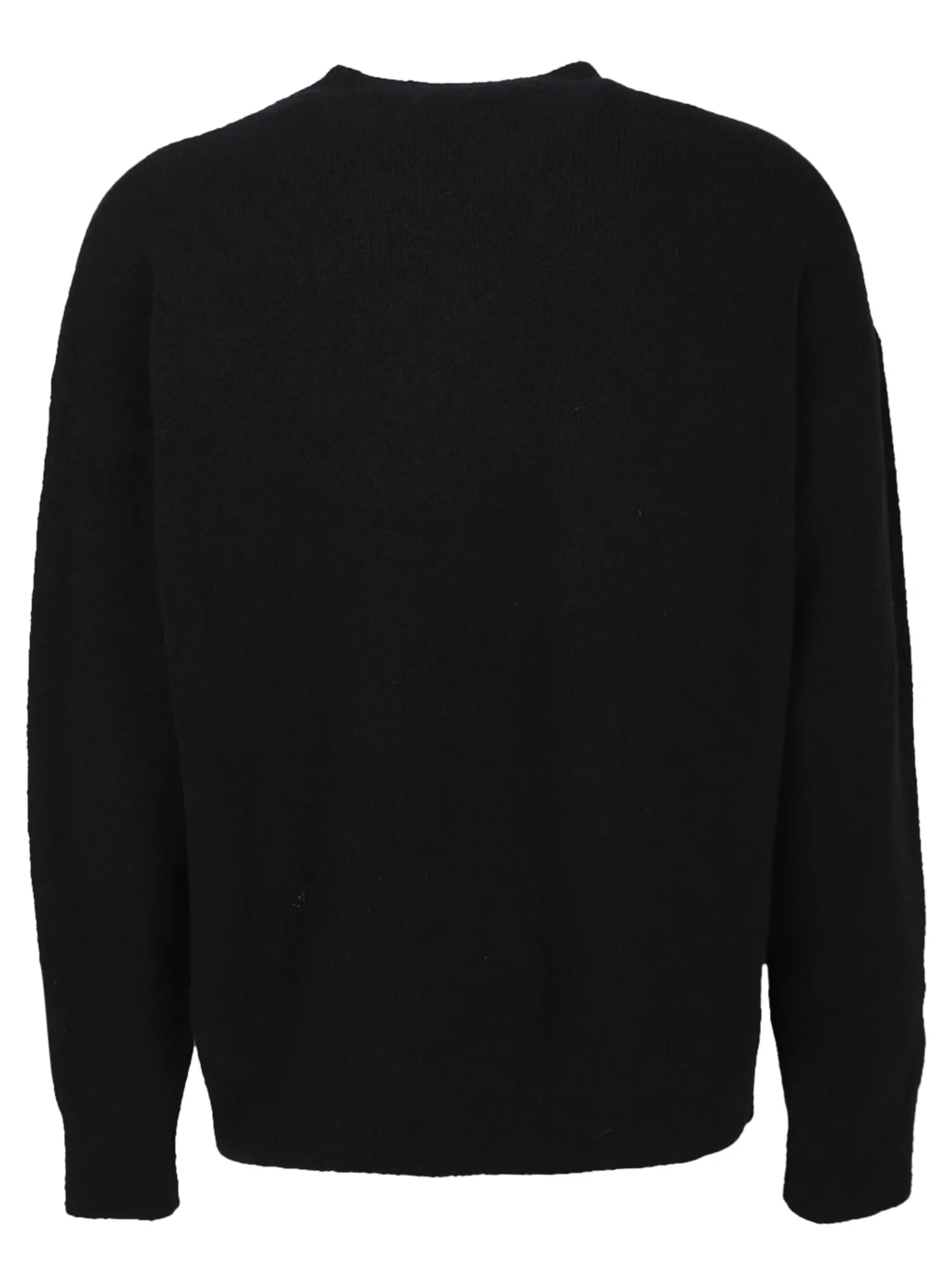 Logo on the chest black pullover