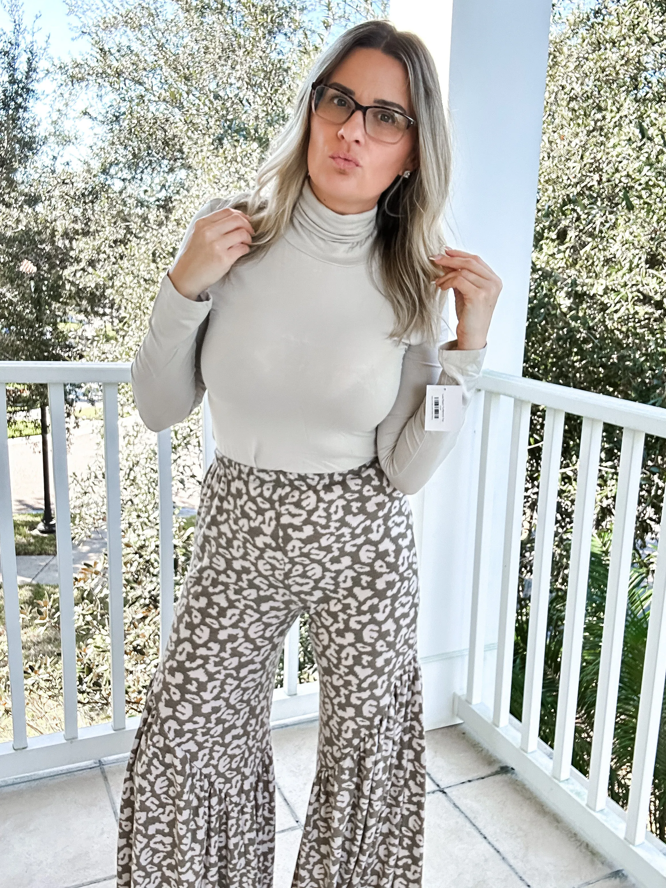 Luxe Rayon Turtleneck Top