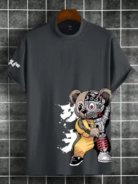 Manfinity LEGND Men's Cartoon Printed T-Shirt