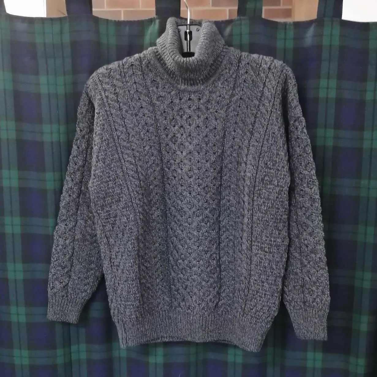 Merino Wool Turtleneck Sweater