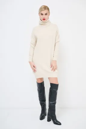 Minimal turtleneck sweater dress wholesale