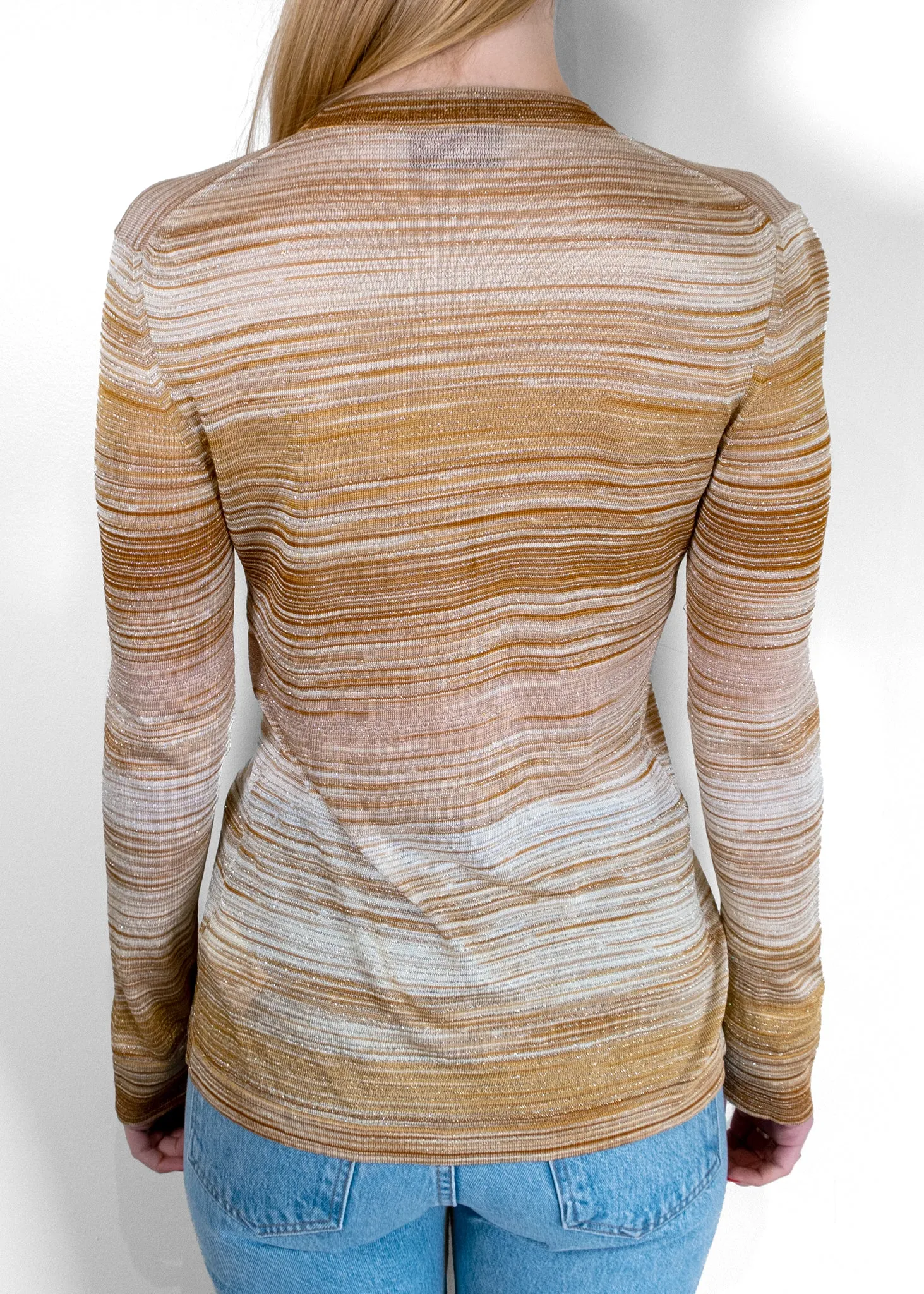 Missoni Orange Label Lurex Cardigan