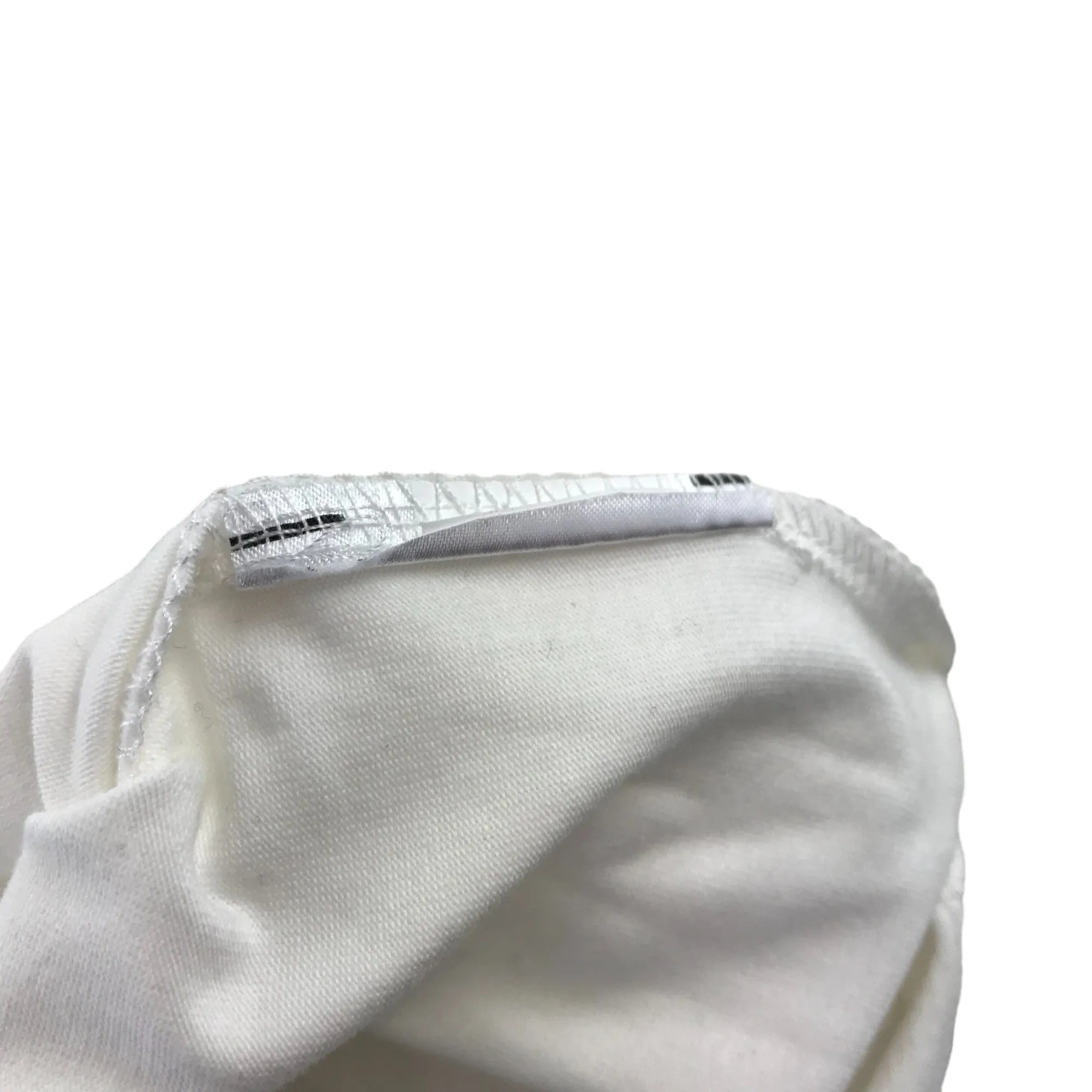 Monoprox t-shirt 7-8 years white glittery turtle neck long sleeve
