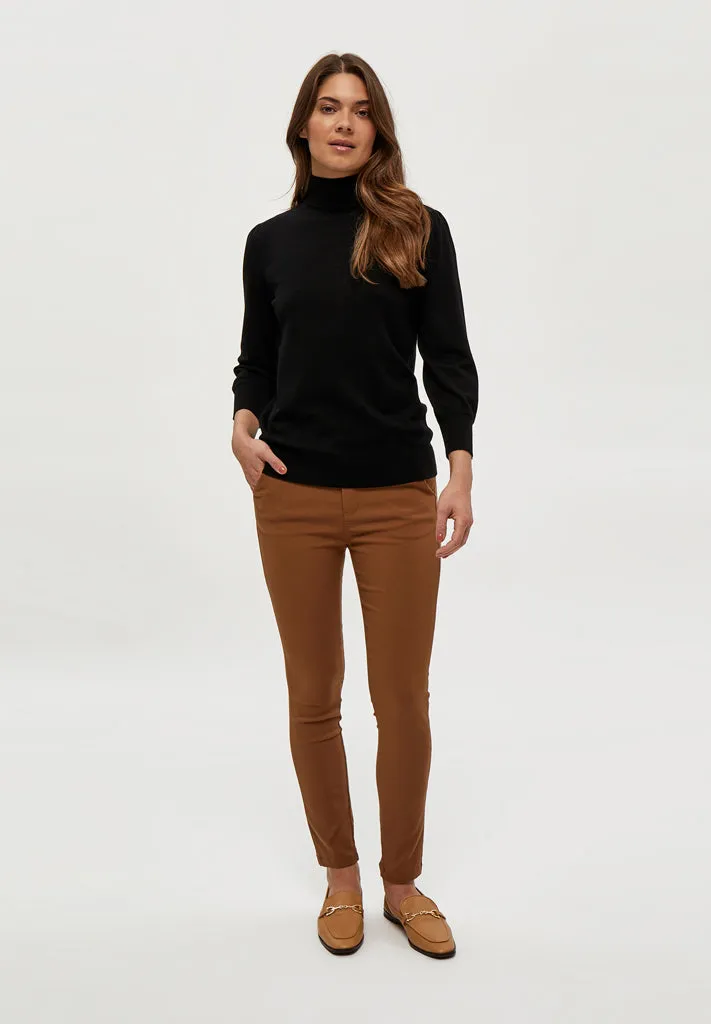 MSMersin Roll Neck Knit - Black
