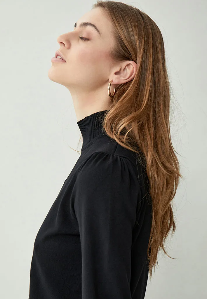MSMersin Roll Neck Knit - Black