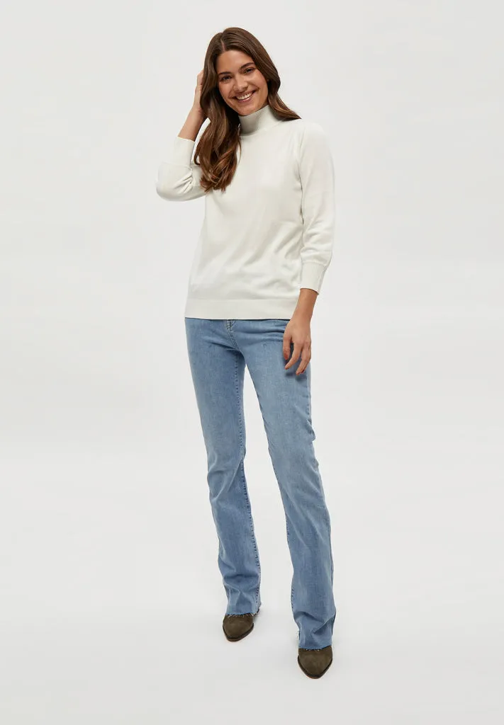 MSMersin Roll Neck Knit - Broken White