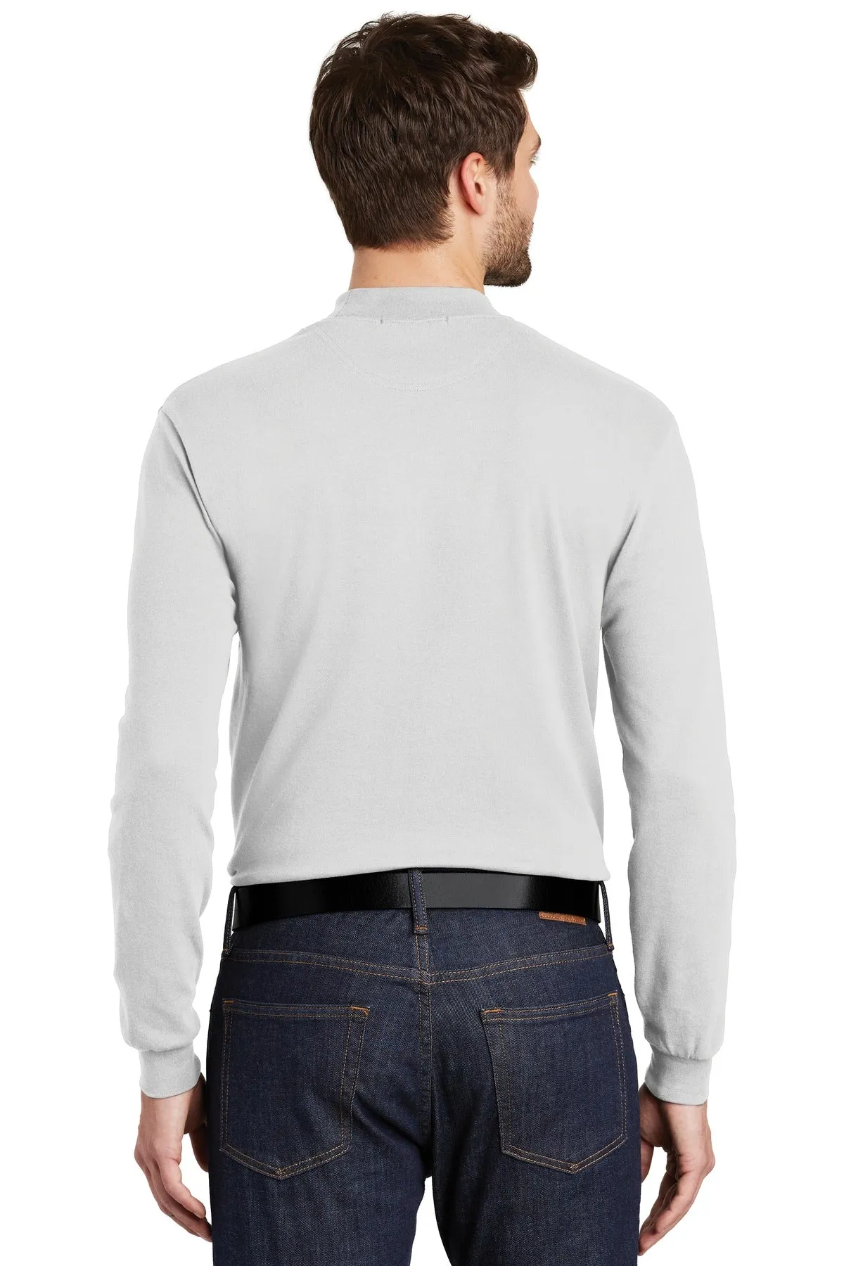 Port Authority Interlock Knit Mock Turtleneck. K321