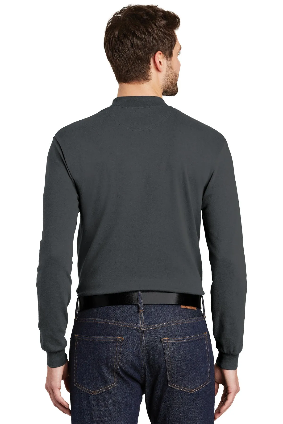 Port Authority Interlock Knit Mock Turtleneck. K321