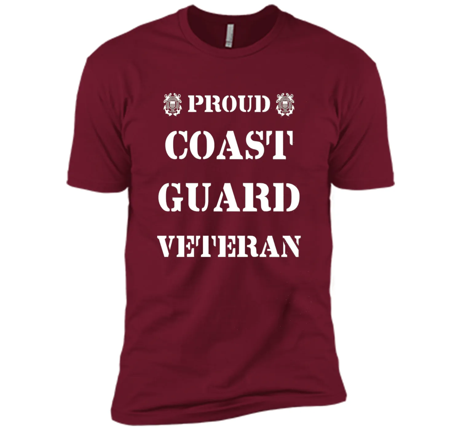 Proud Coast Guard Veteran Military Soldier T-shirt cool shirt