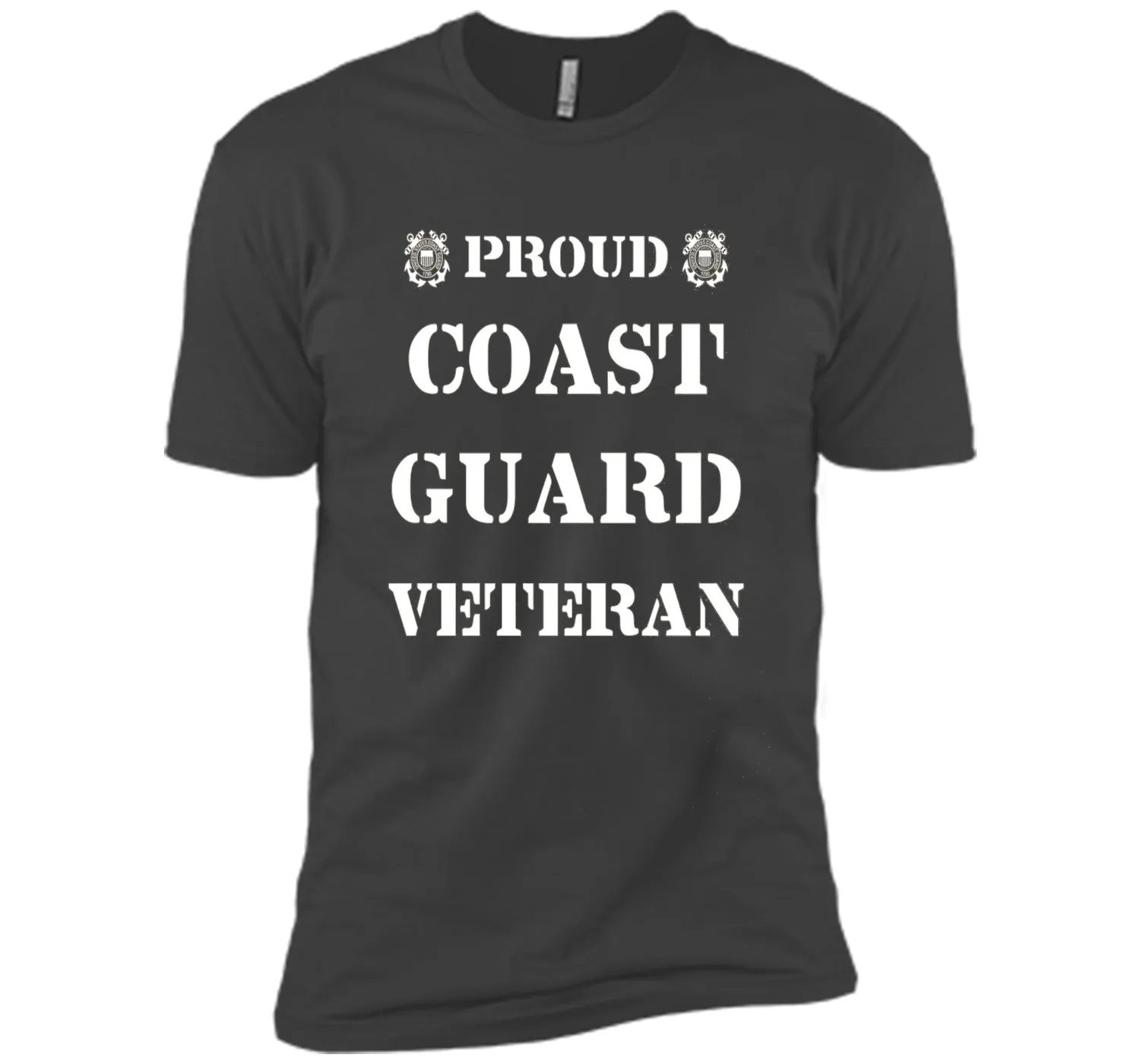 Proud Coast Guard Veteran Military Soldier T-shirt cool shirt