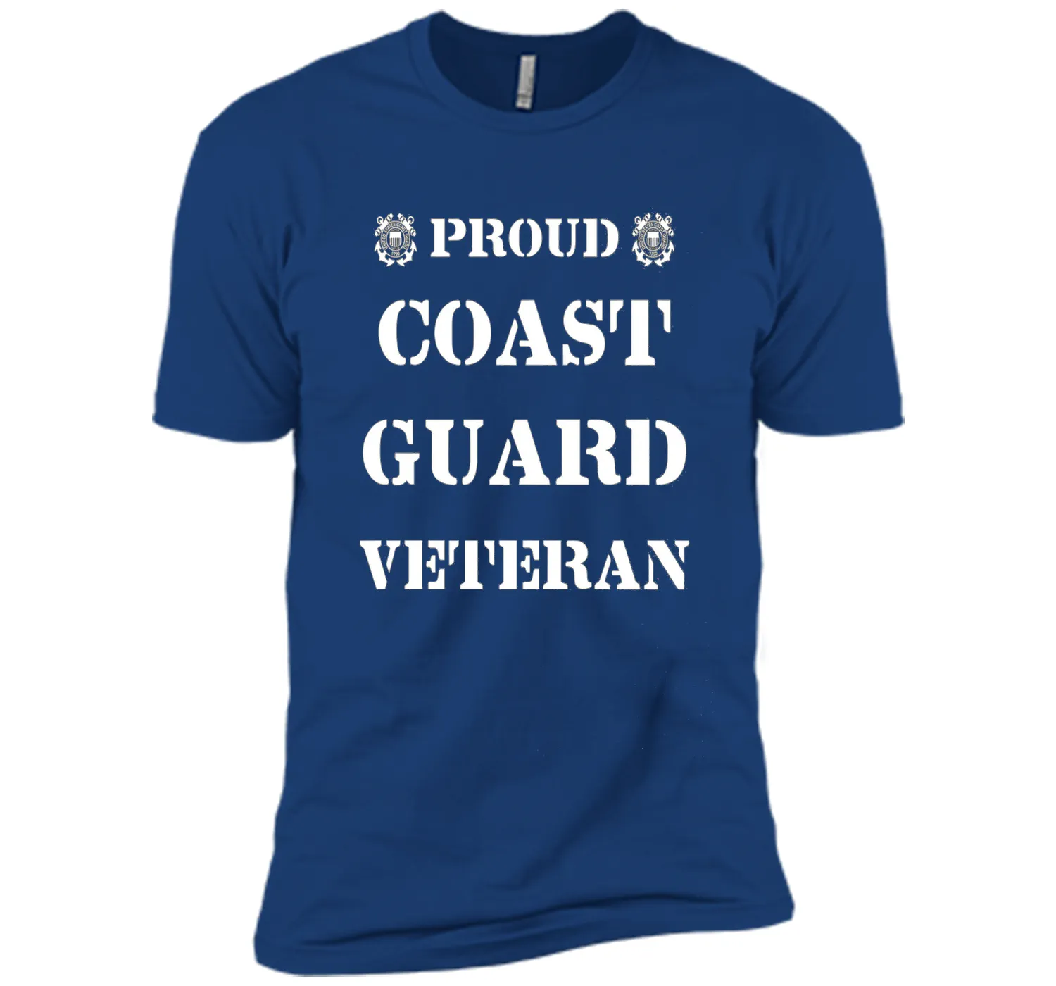 Proud Coast Guard Veteran Military Soldier T-shirt cool shirt