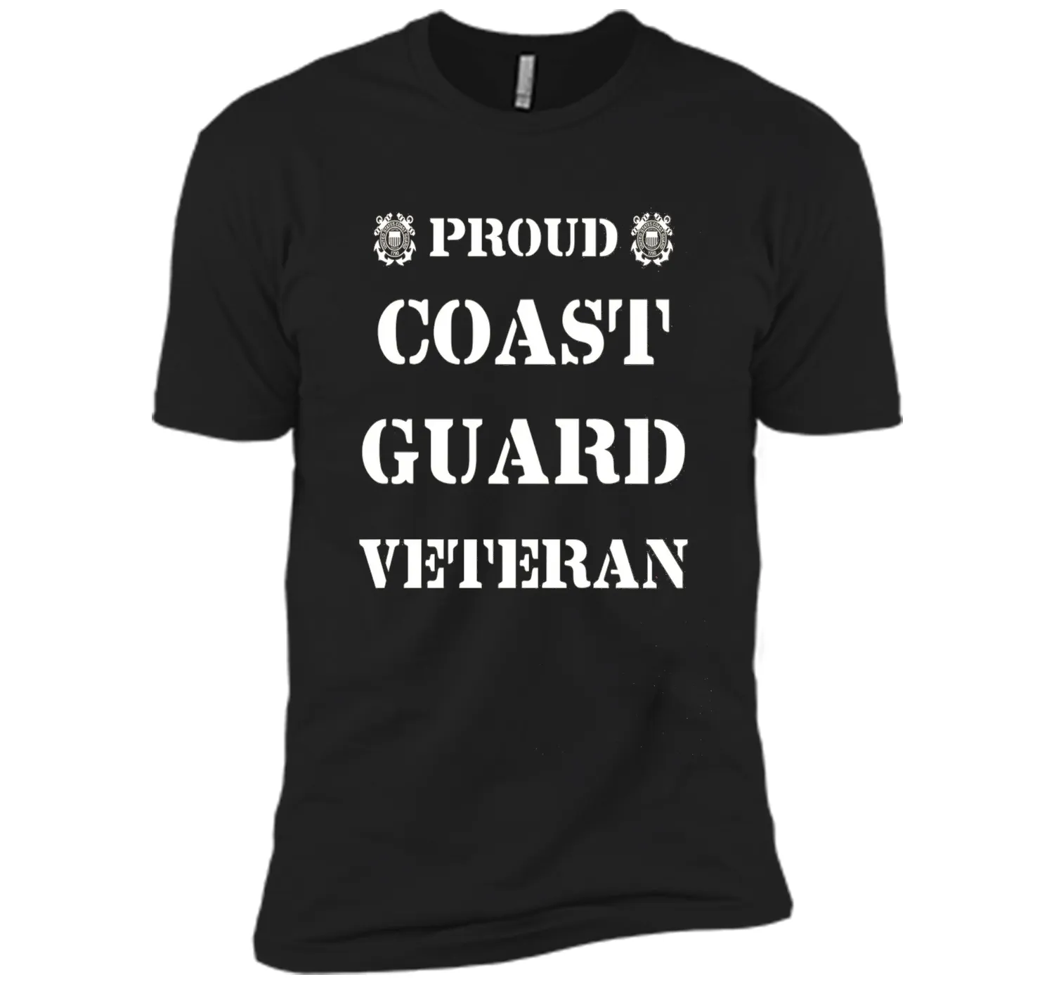 Proud Coast Guard Veteran Military Soldier T-shirt cool shirt