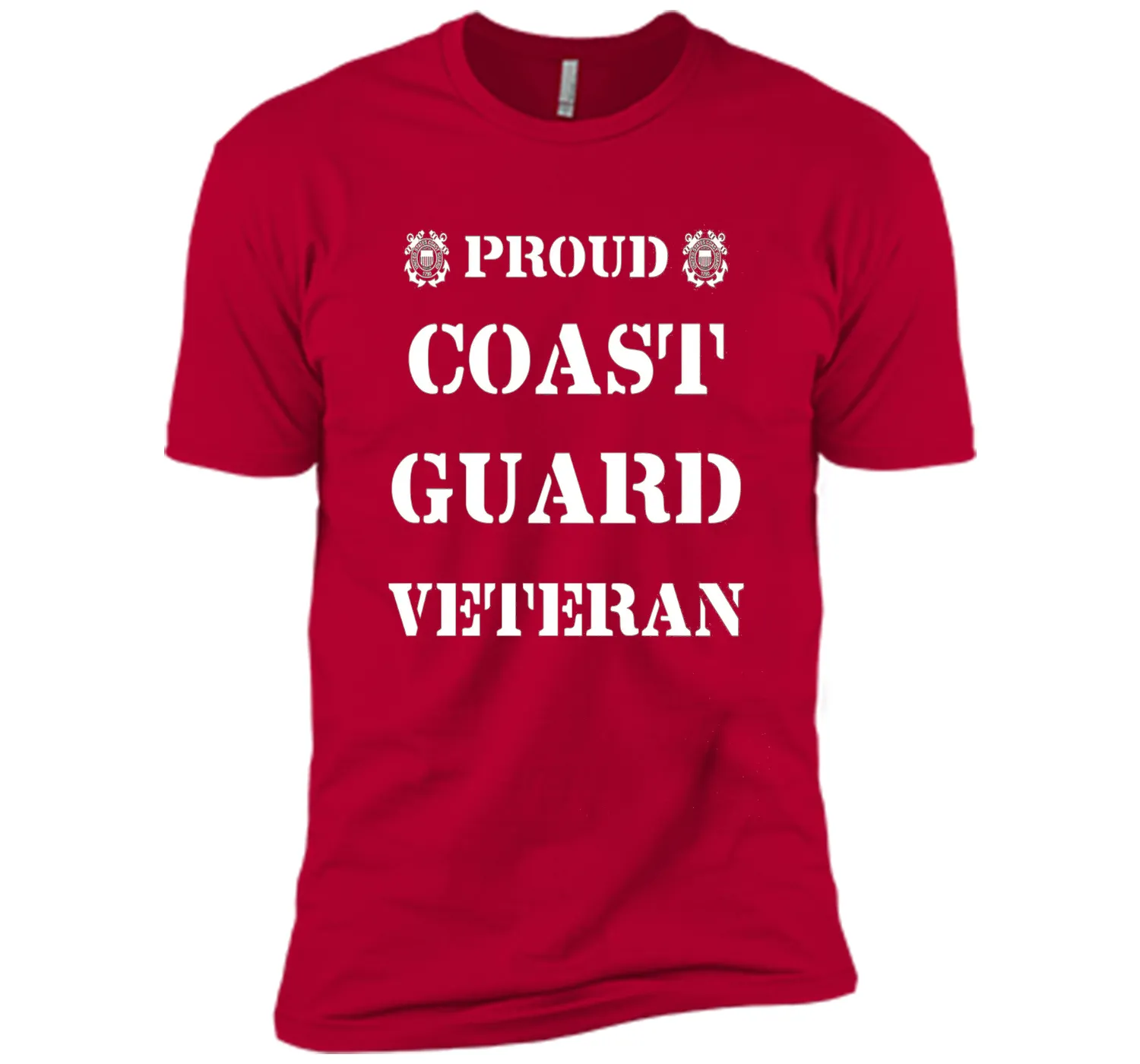 Proud Coast Guard Veteran Military Soldier T-shirt cool shirt