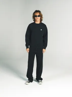 PULLOVER CROWN OF THORNS CREWNECK | VINTAGE BLACK