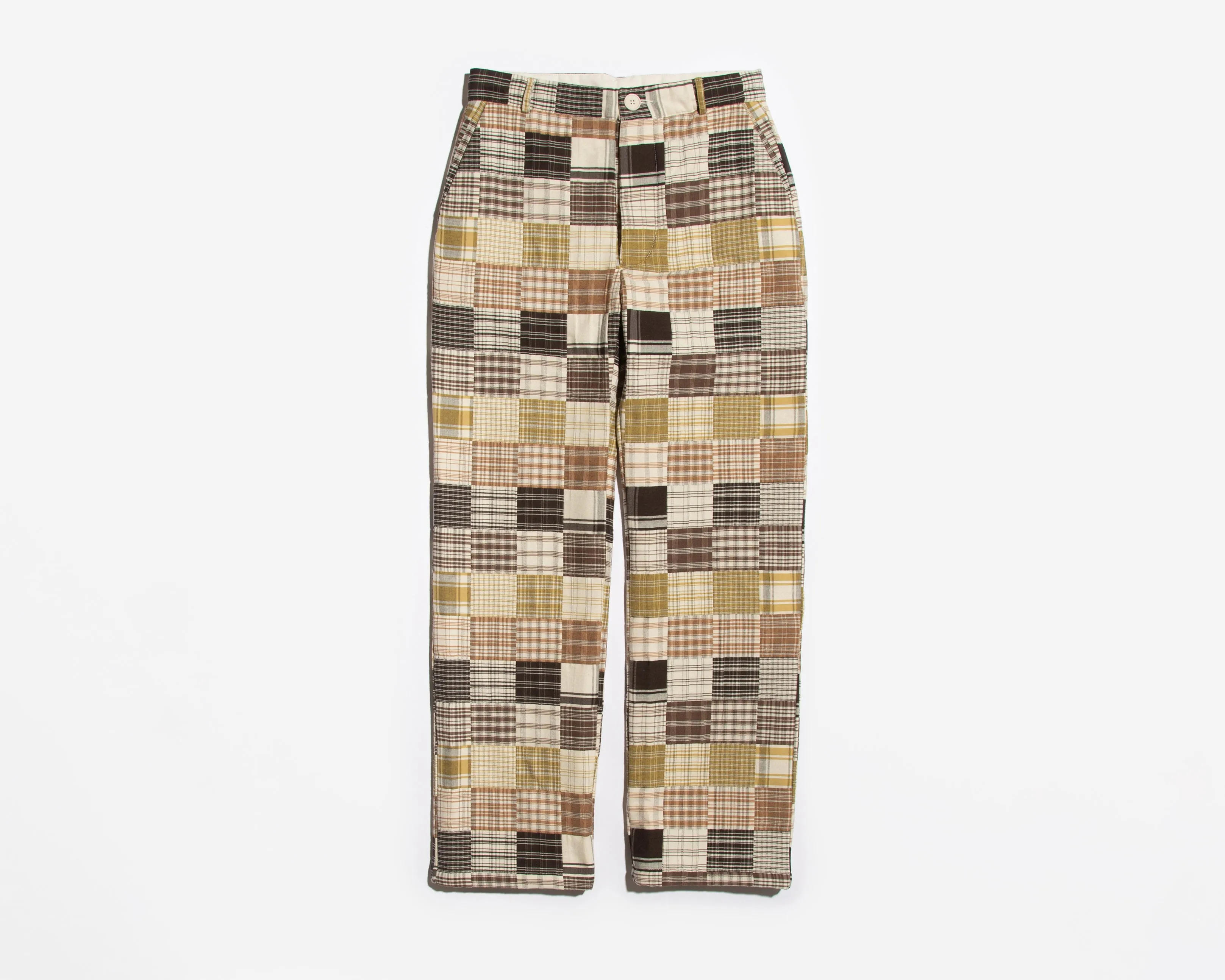 Quilted Patchwork Pants