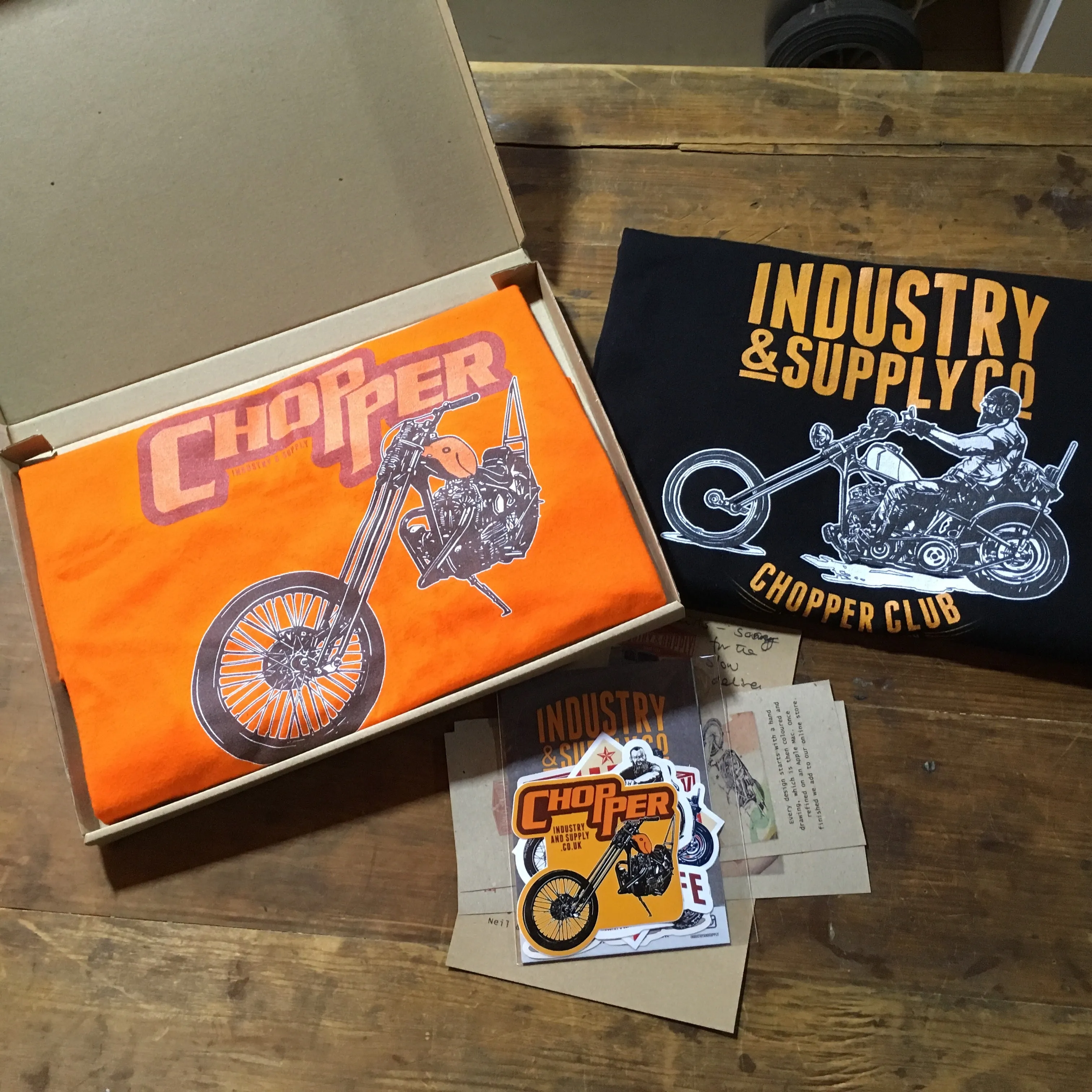 RETRO CHOPPER T-SHIRT