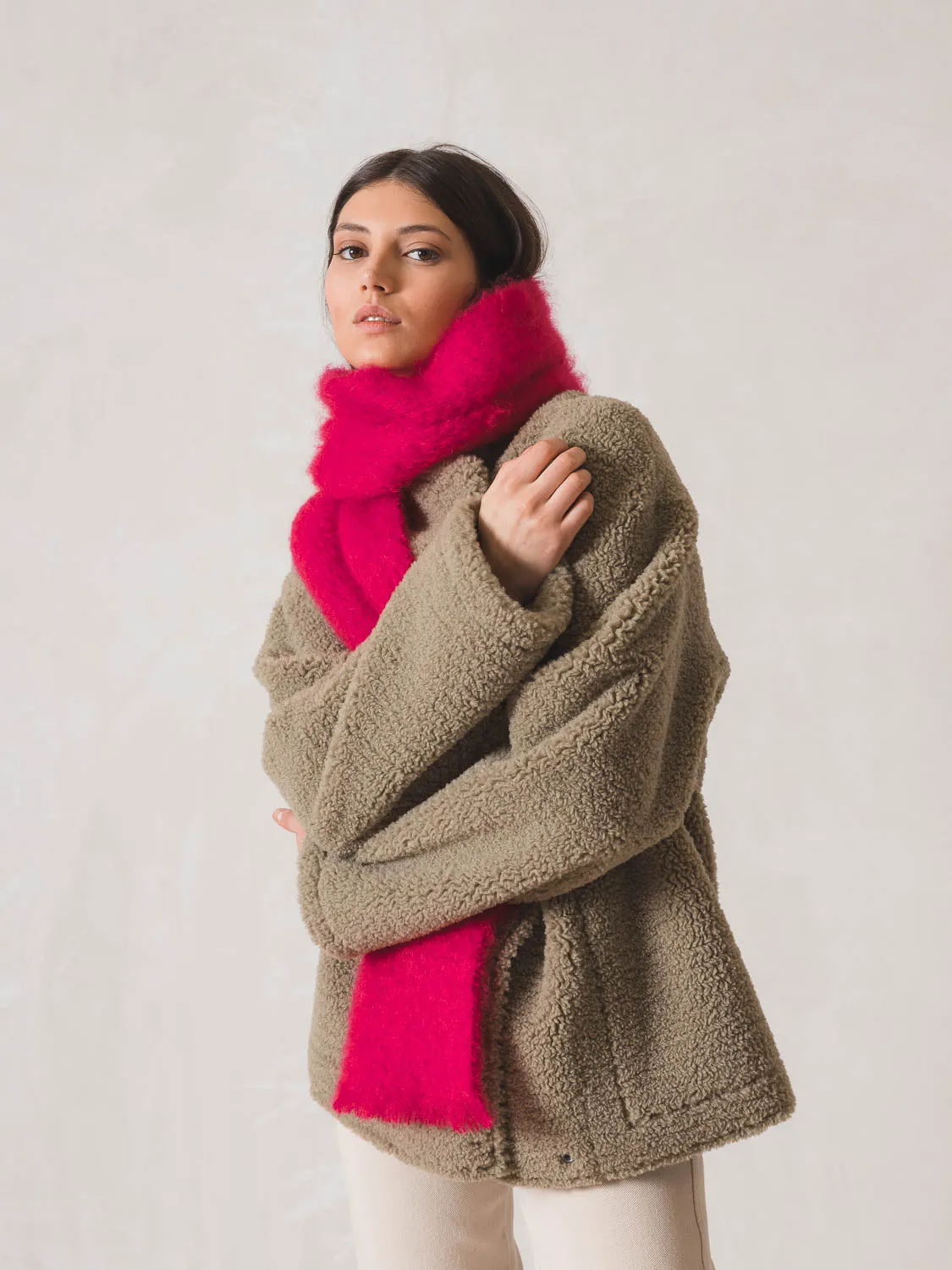 Reversible Aviator Style Coat