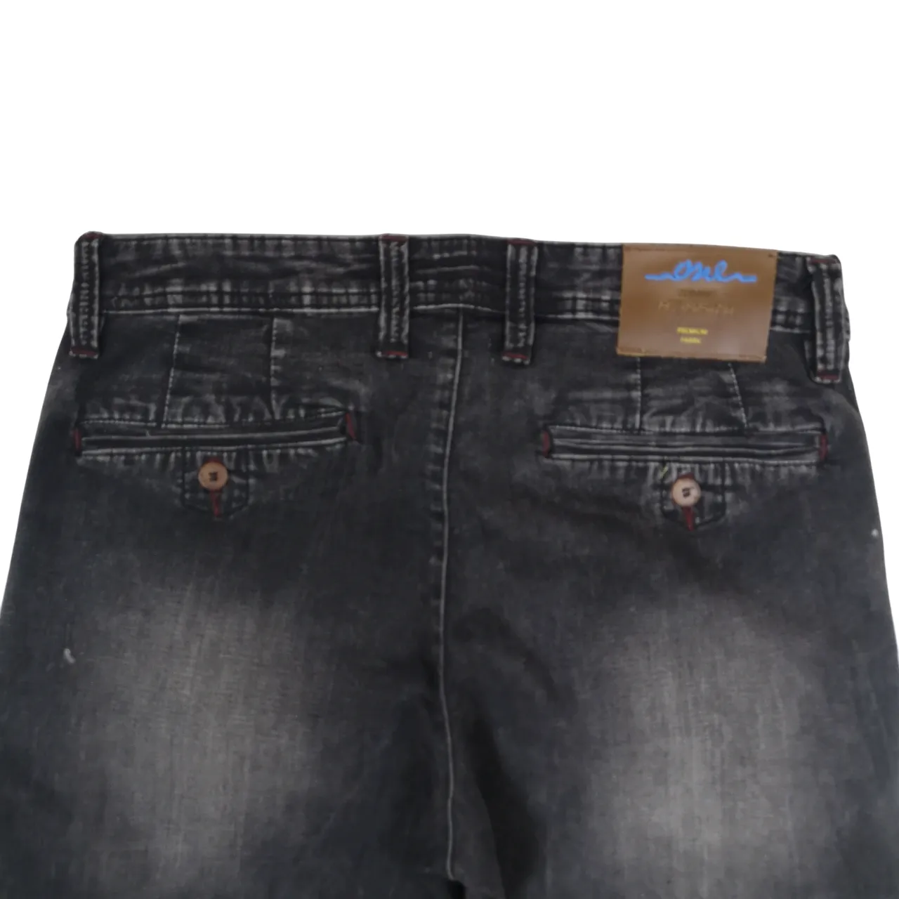 Rossini Roma Black Denim Jeans