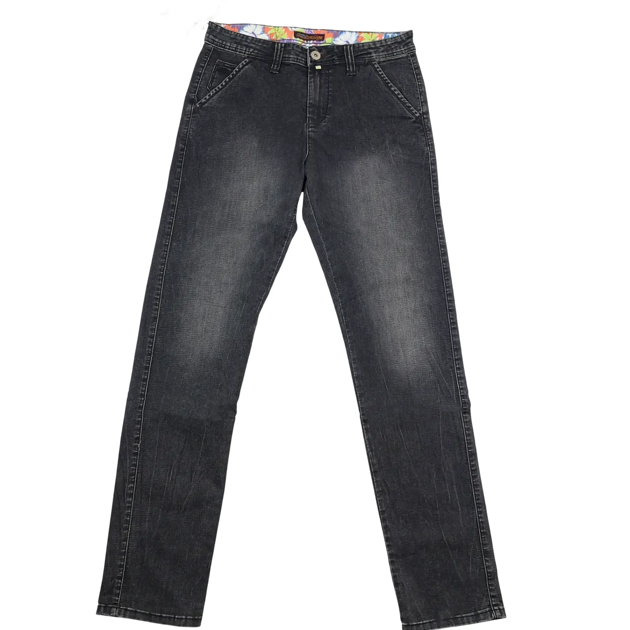 Rossini Roma Black Denim Jeans